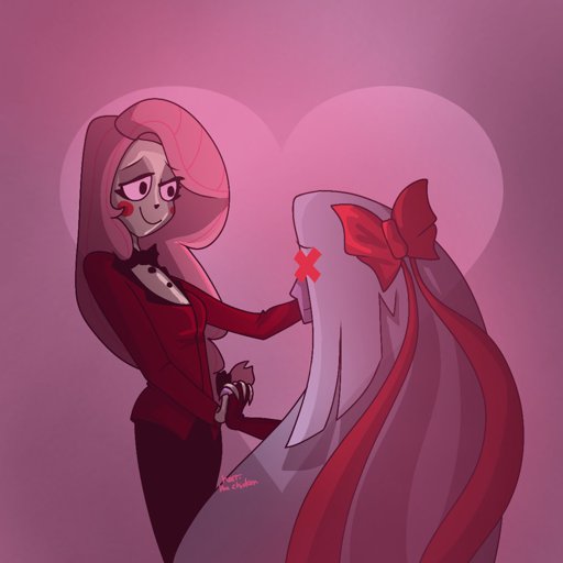 SpiderMoth Valentine's Day Art 🕷️🦋 | Hazbin Hotel (official) Amino