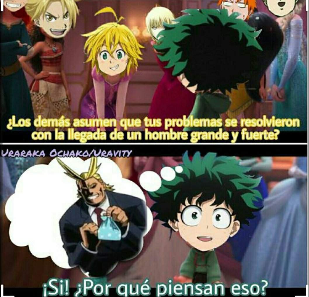 Deku, la mejor princesa Disney | Anime Y Creatividad Amino