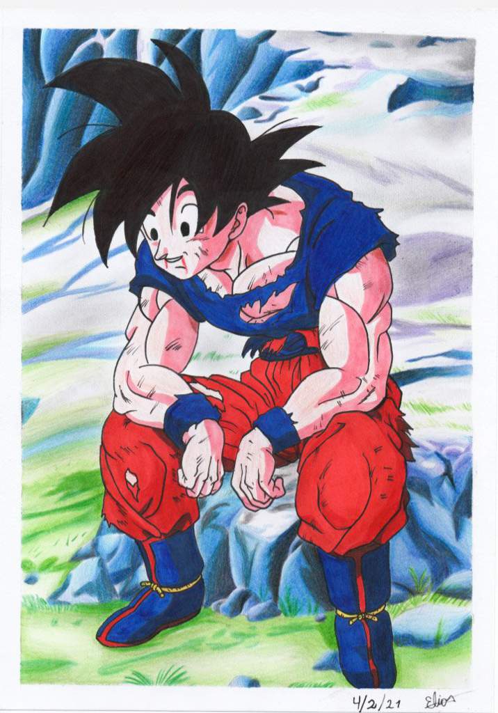 Dibujo de goku después de pelear contra king buu espero les guste | Arte Anime Amino Amino Dibujo de goku después de pelear contra king buu espero les guste | Arte Anime Amino Amino