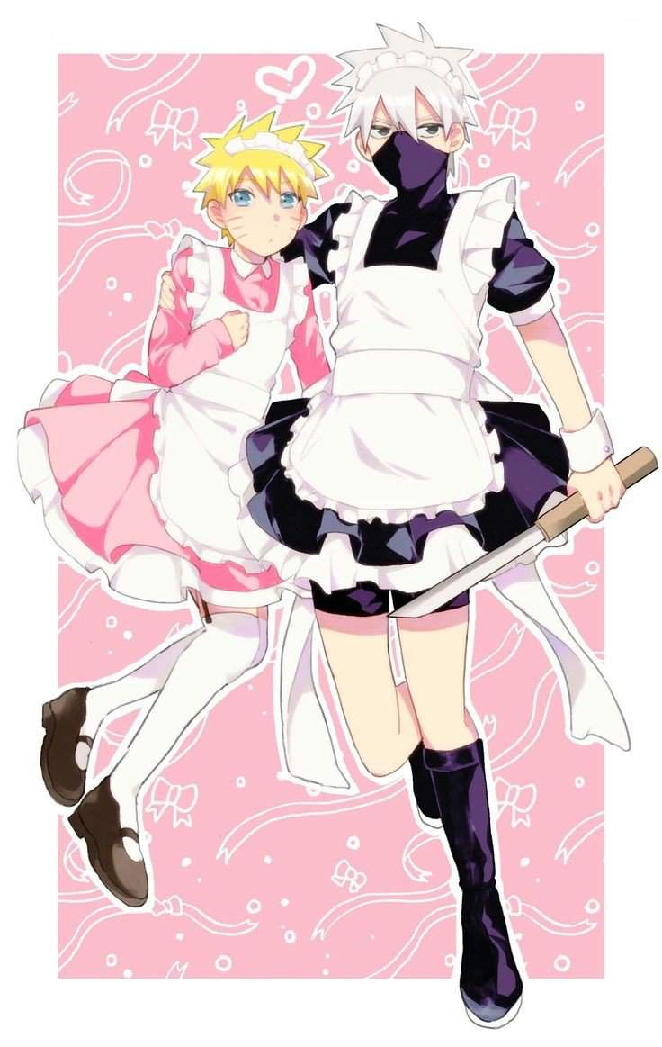 Kakashi uke + maid uvu | SasuNaru/NaruSasu ♥ Amino