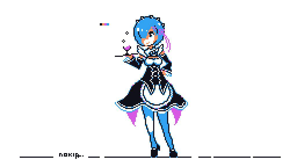 Rem | Pixel Art Amino