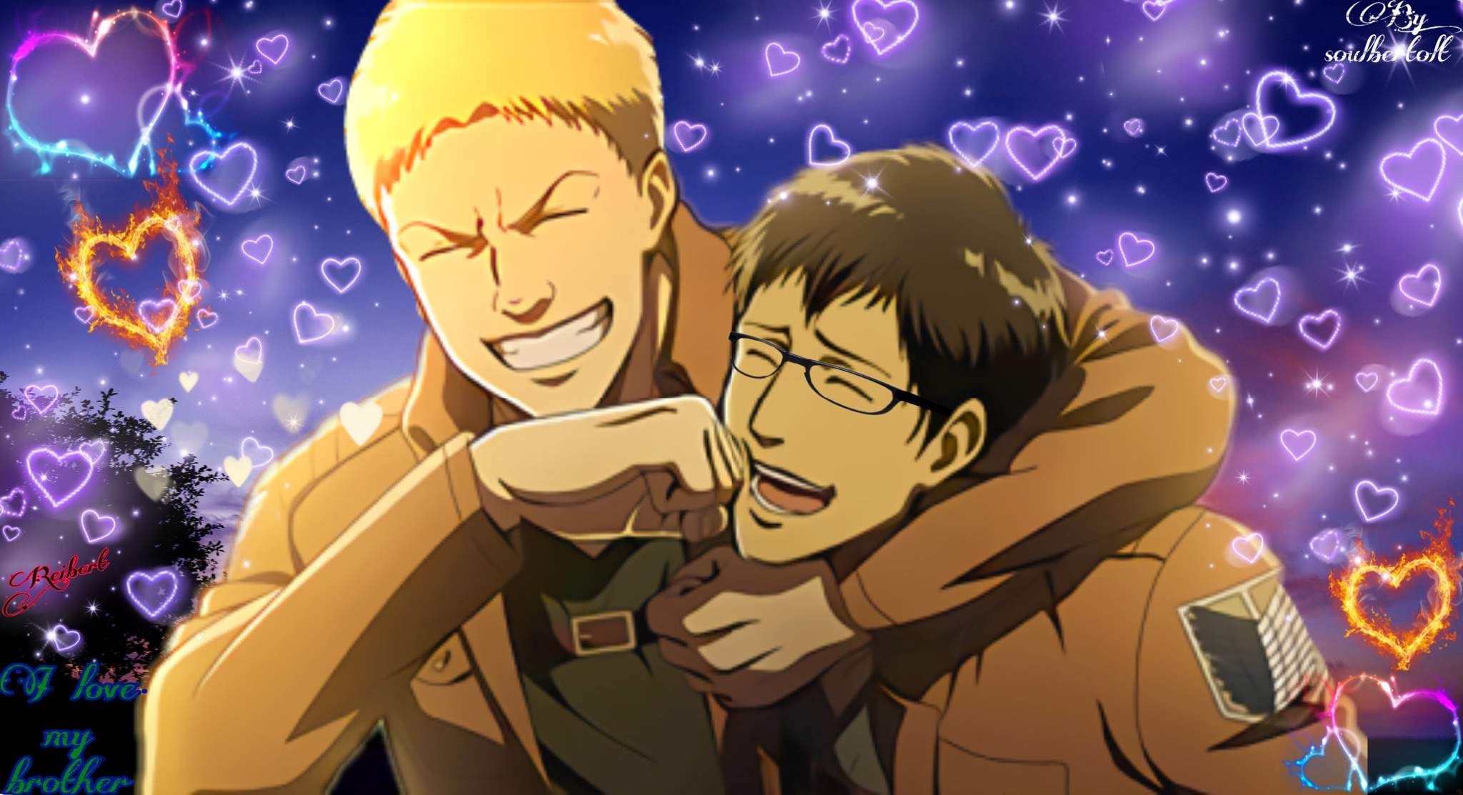 AOT reibert I love my brother | Anime Amino