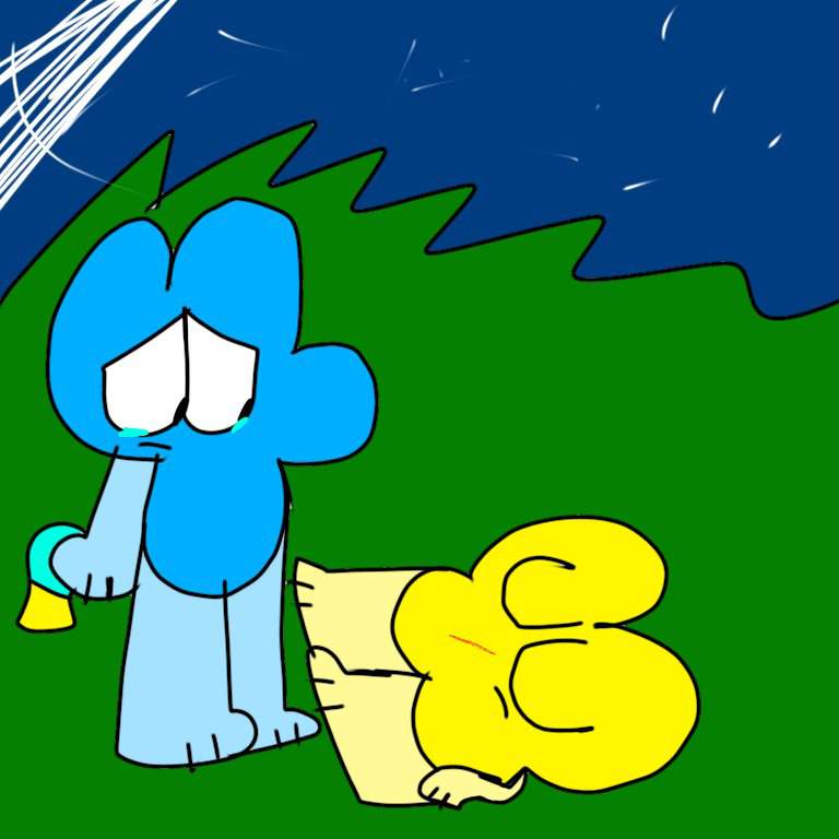 Bfb sad story /the ending part/ | Object Shows Amino! Amino