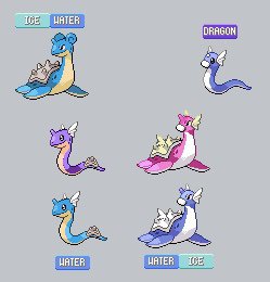 Pokémon Fusion - Dratini and Lapras | Pokémon Amino