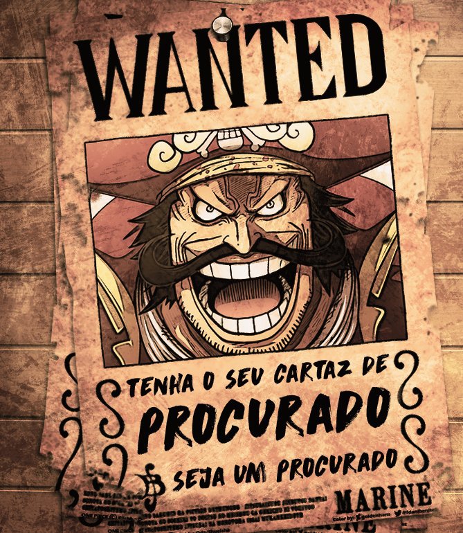 Projeto Tenha Seu Cartaz De Procurado One Piece Brasil Amino