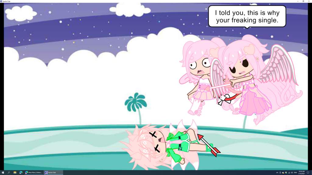 Attempts to be cupid: Try 2 | Gacha Life{♥} Amino