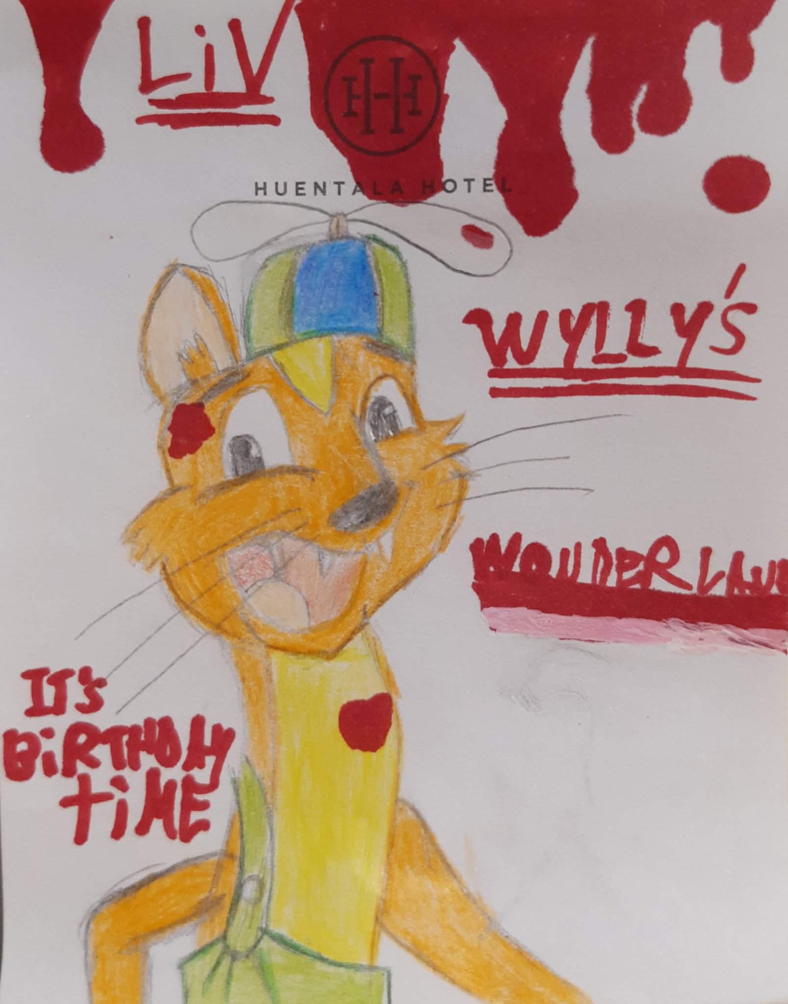 Willy's Wonderland—Willy Drawing | Willy's Wonderland Official Amino