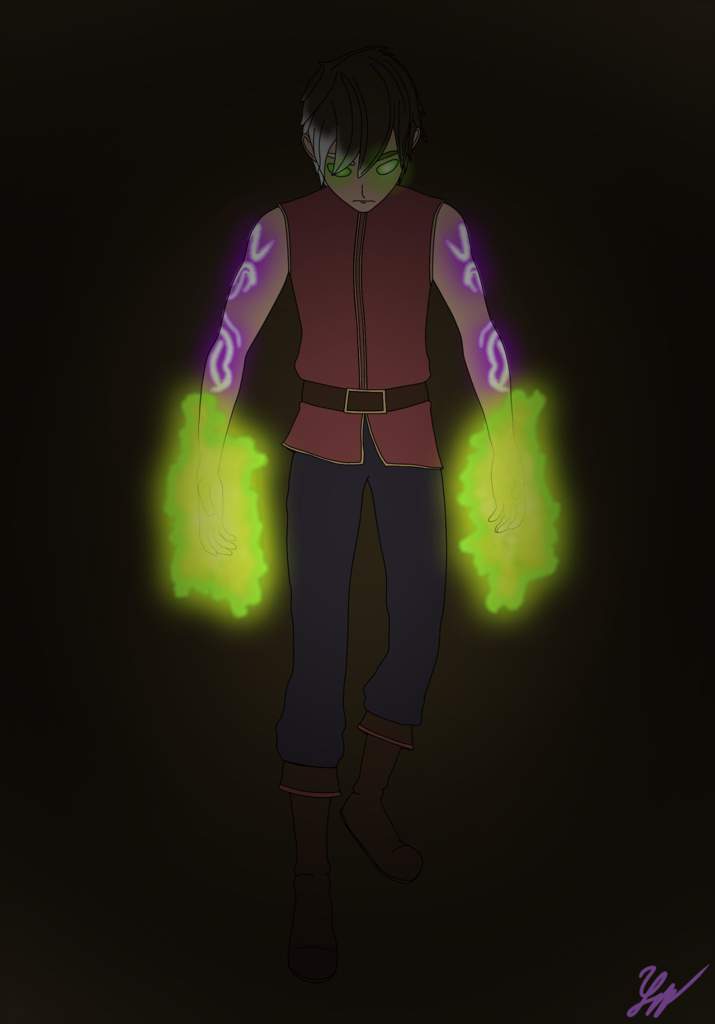 Dark Mage Callum: Ibis Paint | The Dragon Prince Amino Amino