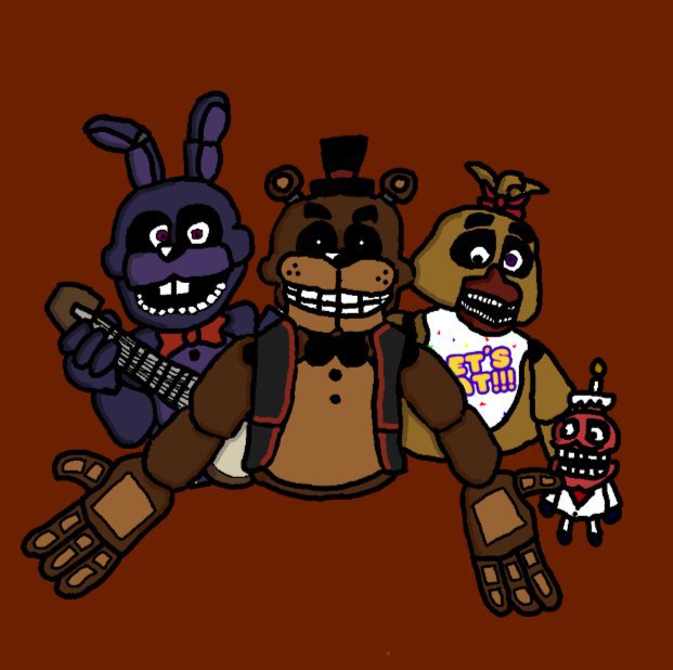 Warning Gore: Fanart Fnaf plus fds | Five Nights at Freddys PT/BR Amino