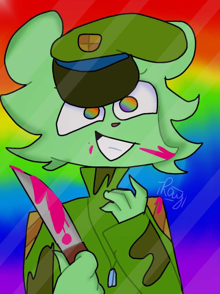 Fliqpy |• (Blood warning!!) | Happy Tree Friends Amino