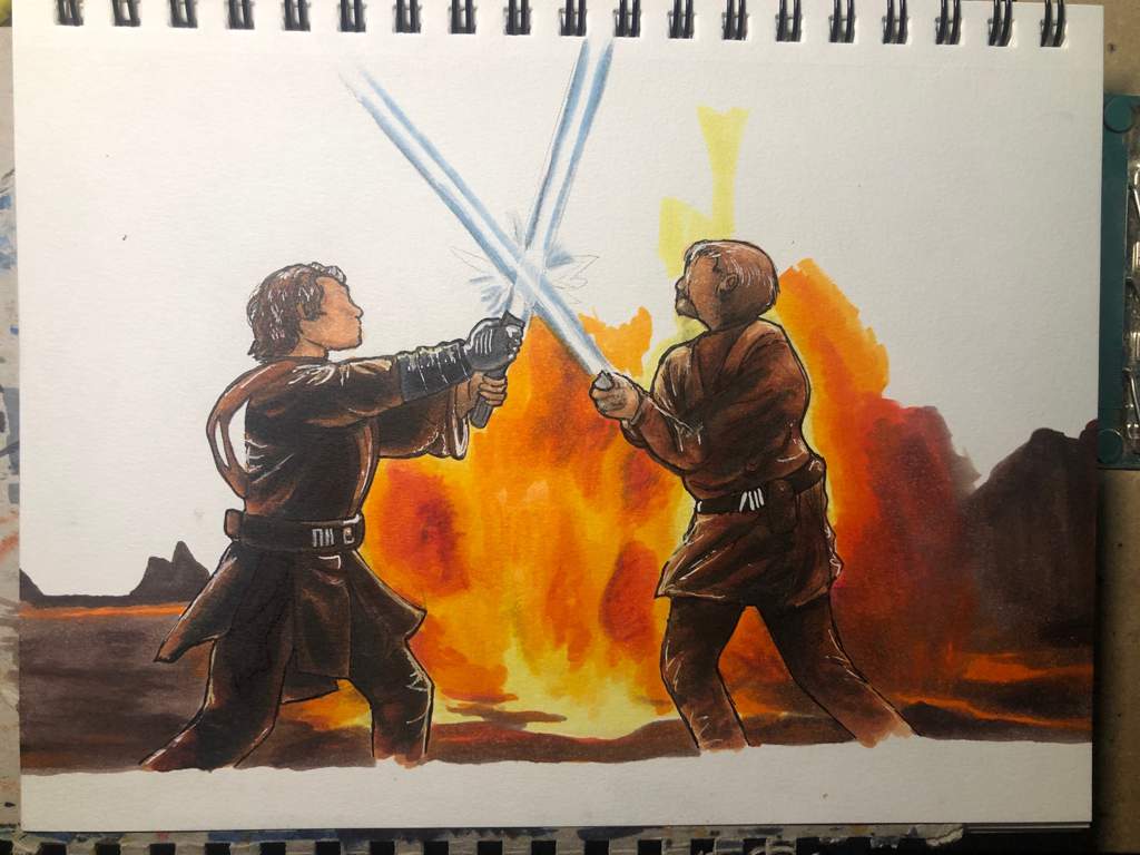 star wars duel on mustafar