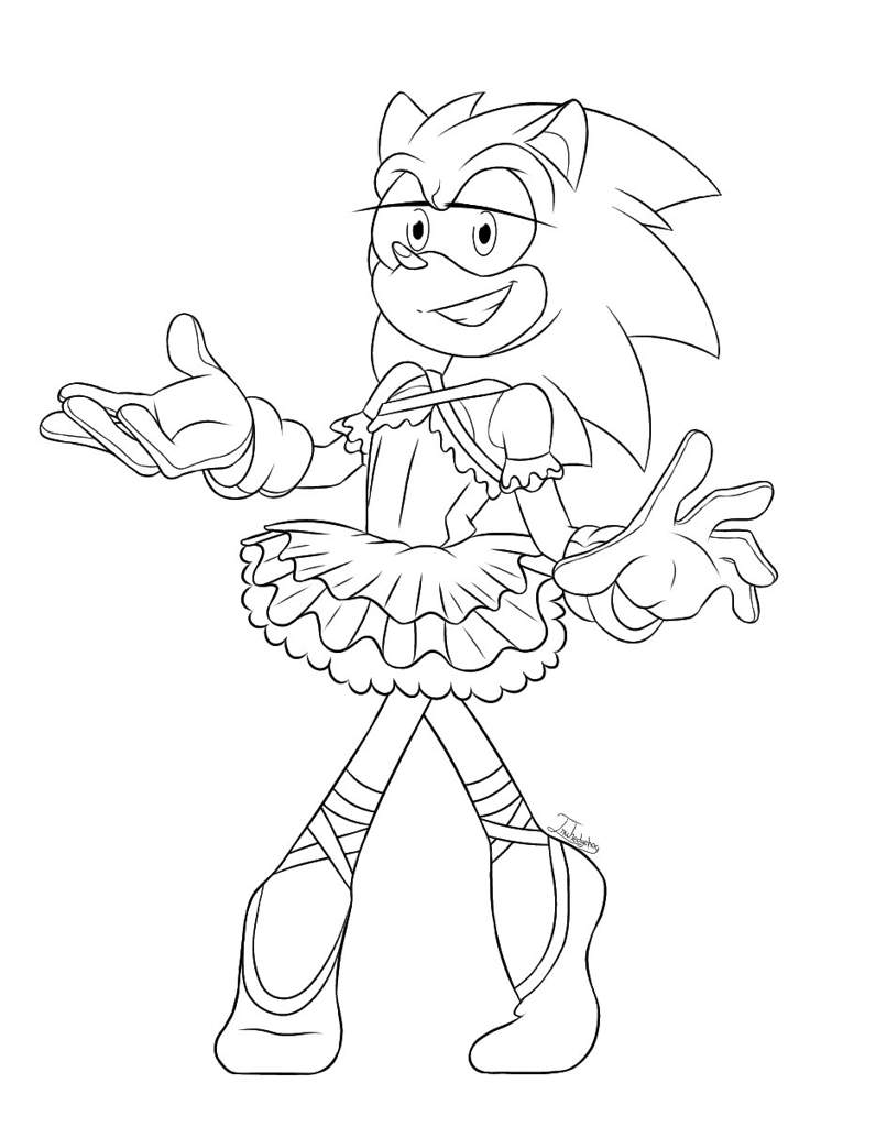 Sonic ballerina | Sonic the Hedgehog! Amino