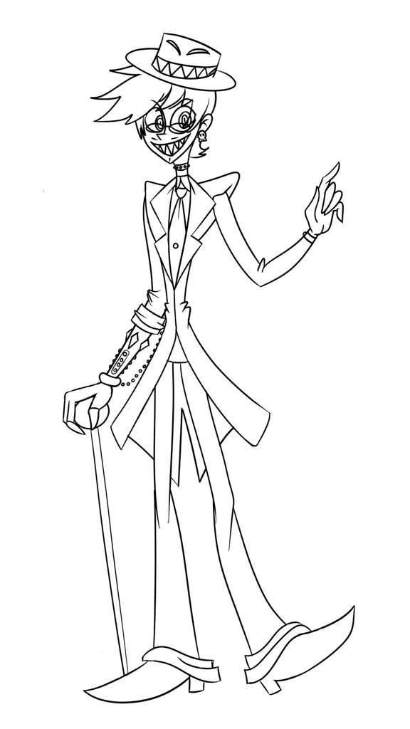 Nabu Senpai In Hazbin Hotel Style(remake) 