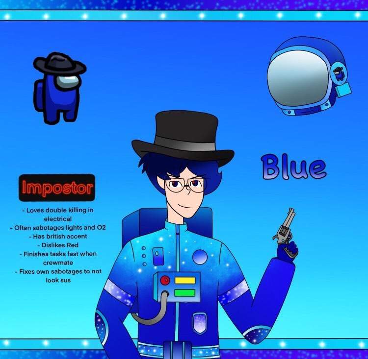 Blue (Among Us) | Arts And OCs Amino