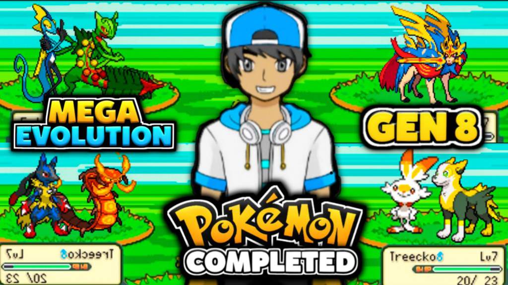 pokemon gba rom hacks with gen 7 2017