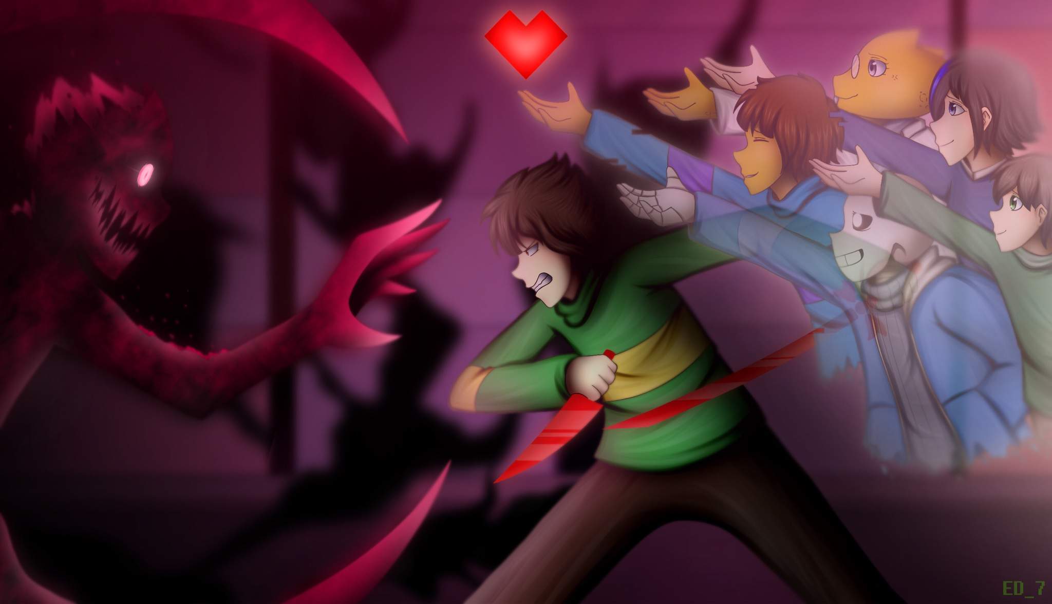 Glitchtale determination