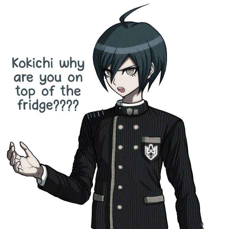 Kokichi With Ahoge | Wiki | Danganronpa Amino