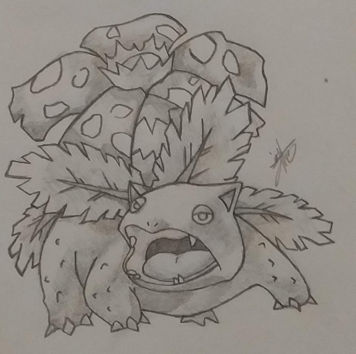 DIBUJO: Venusaur 003 | •Pokémon• En Español Amino