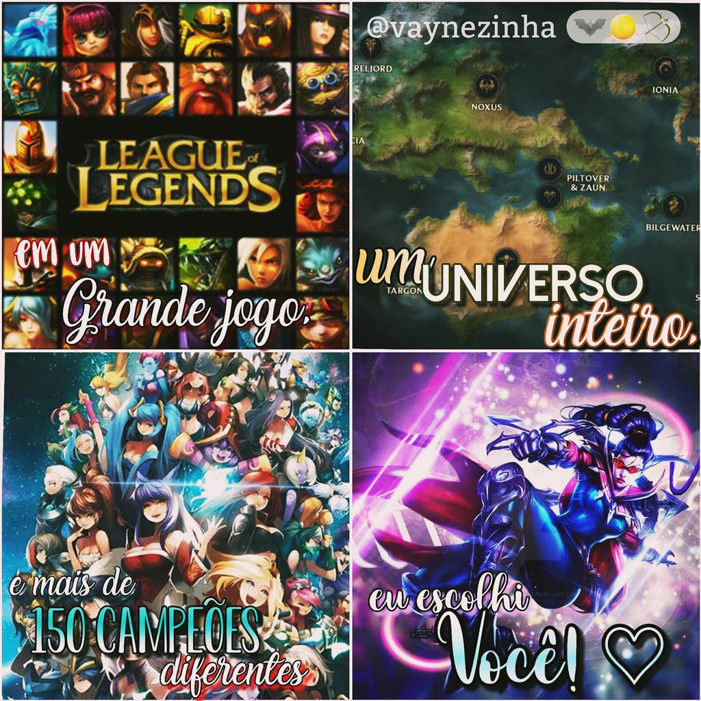 ♡°•Umas edits com frases para a Vayne 2!•°♡ | League Amino - Português Amino