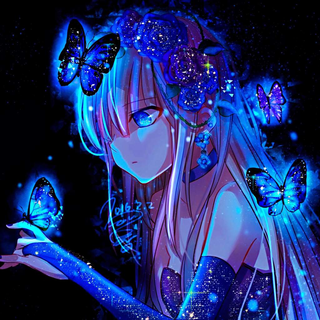 Blue Aesthetic Anime Girl pfps | Anime Amino