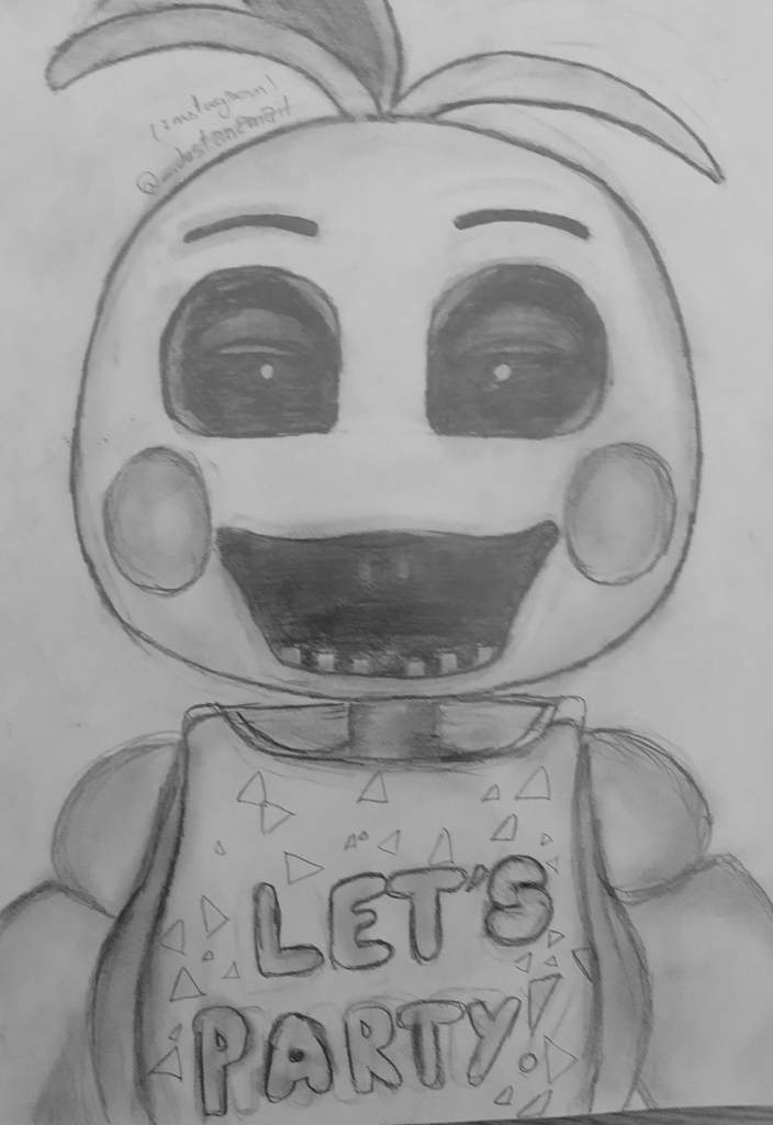 Toy Chica drawing | Five Nights At Freddy's Amino