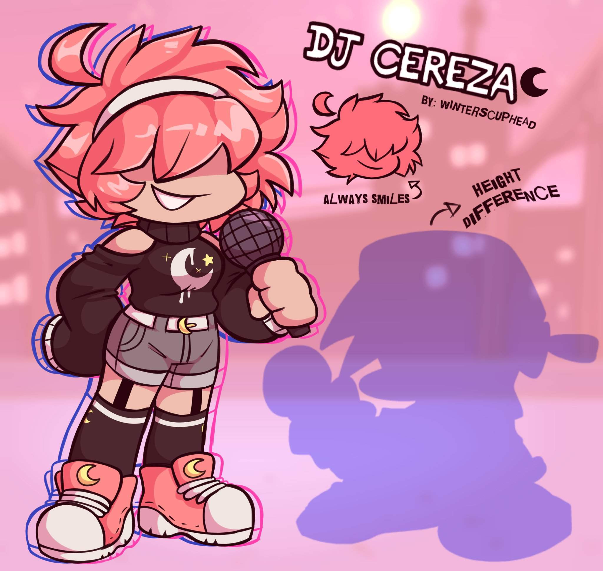 New ref | DJ cereza ♤ | Friday Night Funkin' Amino Amino