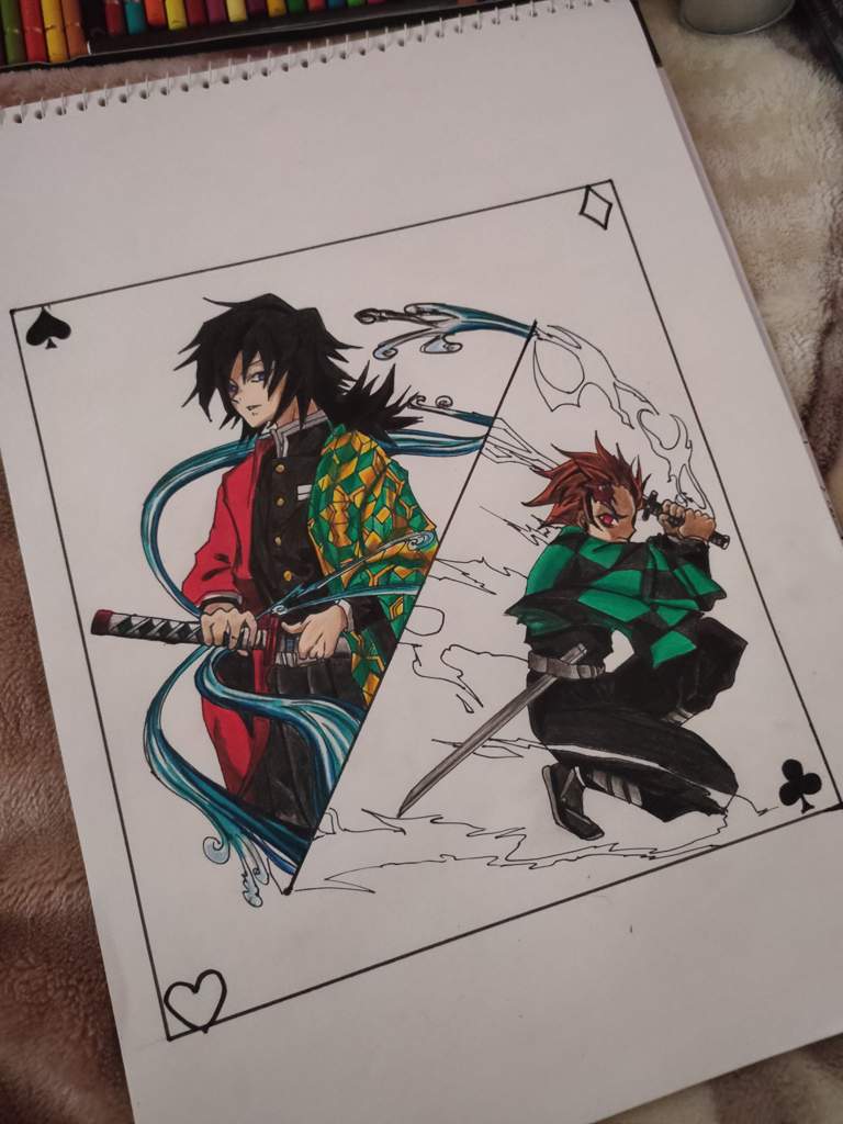 Giyu X Tanjiro Artwork | Anime Amino