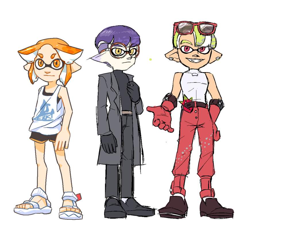 Splatoon Oc Doodles 