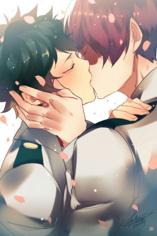 Deku and todoroki kiss - 🧡 Get 20+ Todoroki And Deku Kissing.