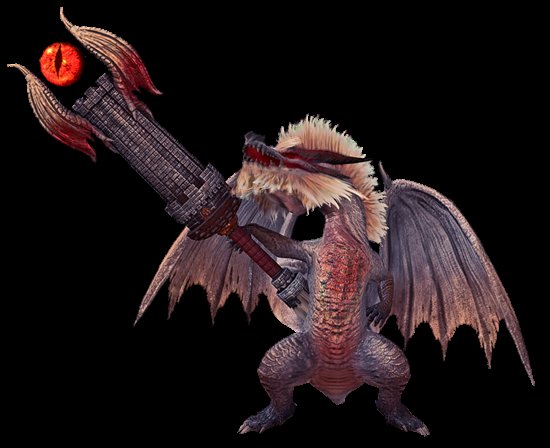 white fatalis figure