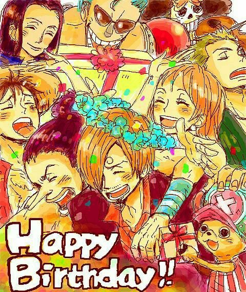 Feliz cumpleaños Sanji | •One Piece• Amino