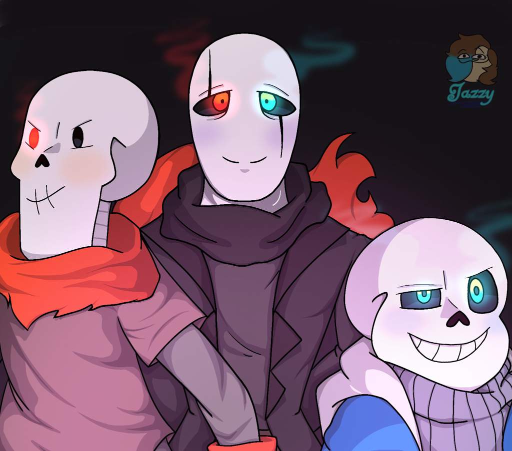 Bad Time Trio (Glitchtale 5th anniversary gift, except it's late ...