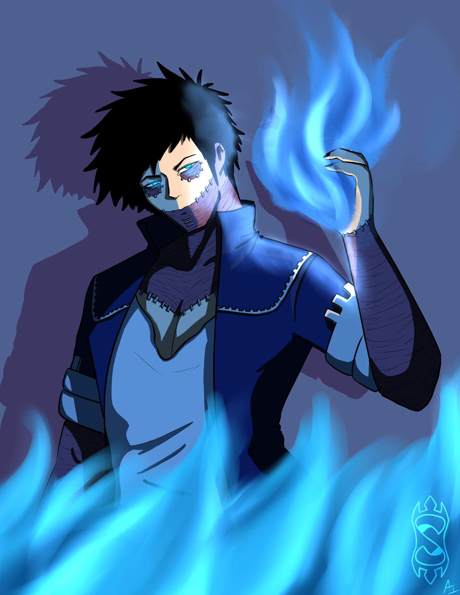 Dabi Tik Tok Fanart | My Hero Academia Amino