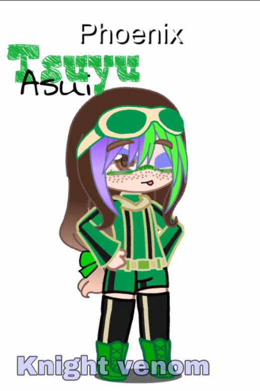 Cosplaying tsuyu asui owo | Gacha-Life Amino