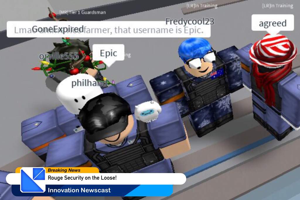 Rouge Security Innovation Newscast P10 S1 Roblox Amino - roblox training leaked