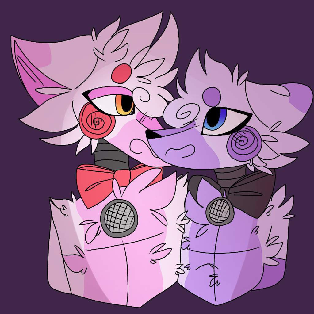 Funtime Foxy x Funtime Freddy chibi | golden._ paws Official Amino Amino