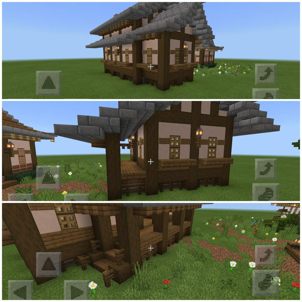 🌱Building a Japanese village. Barn. Part 2🕸 | Minecraft Amino