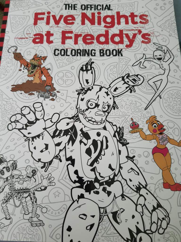 Download Fnaf Official Coloring Book Review Five Nights At Freddy S Amino