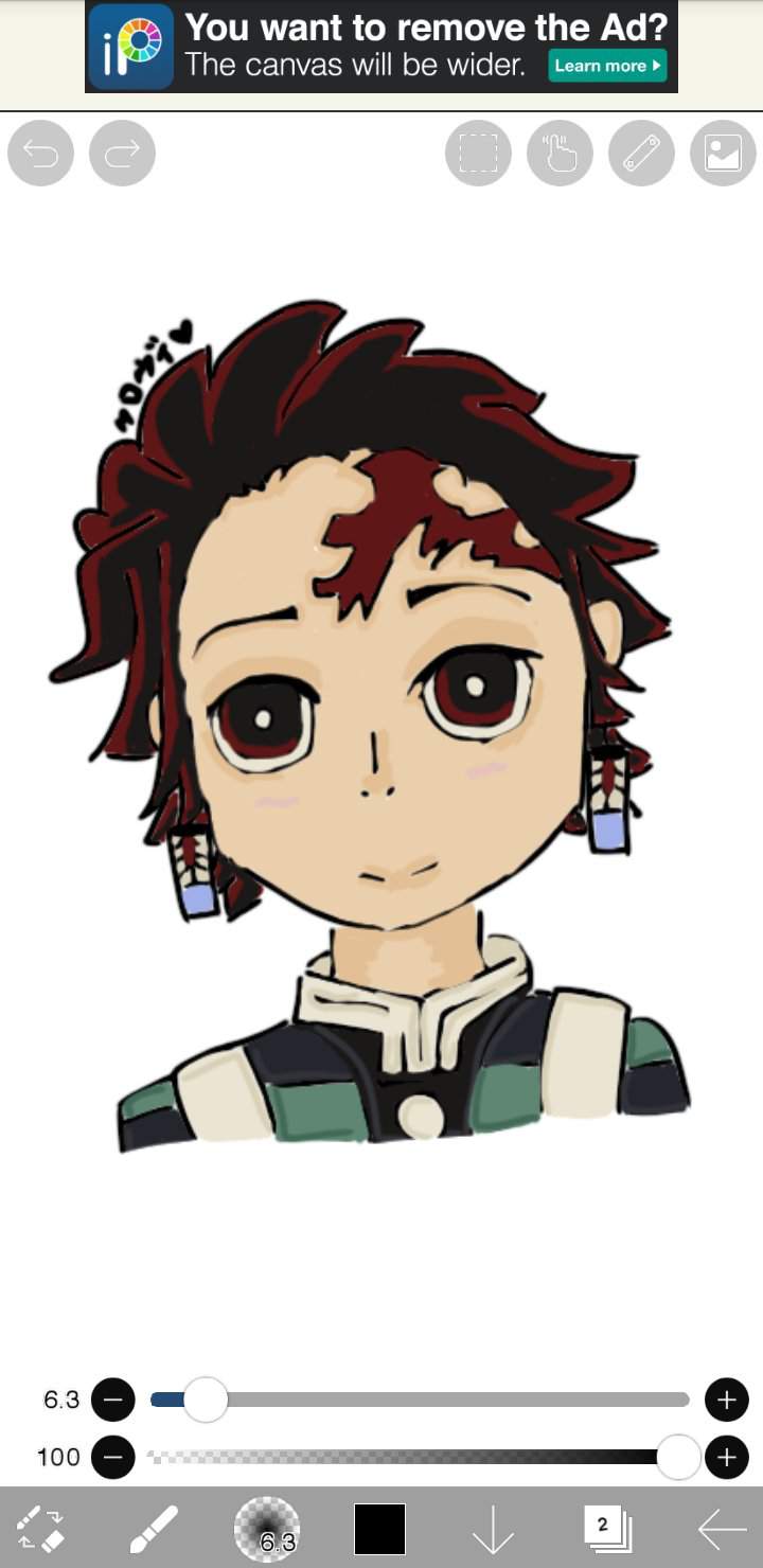 I drew Tanjiro from Demon Slayer! | Lesbian Dating ™ Amino