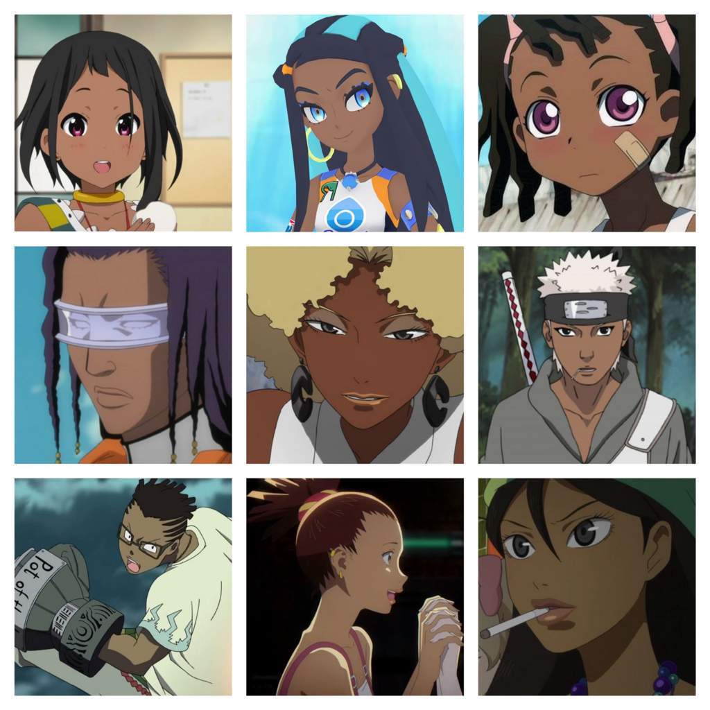 🤎Dark skinned characters in anime🤎 Anime Amino