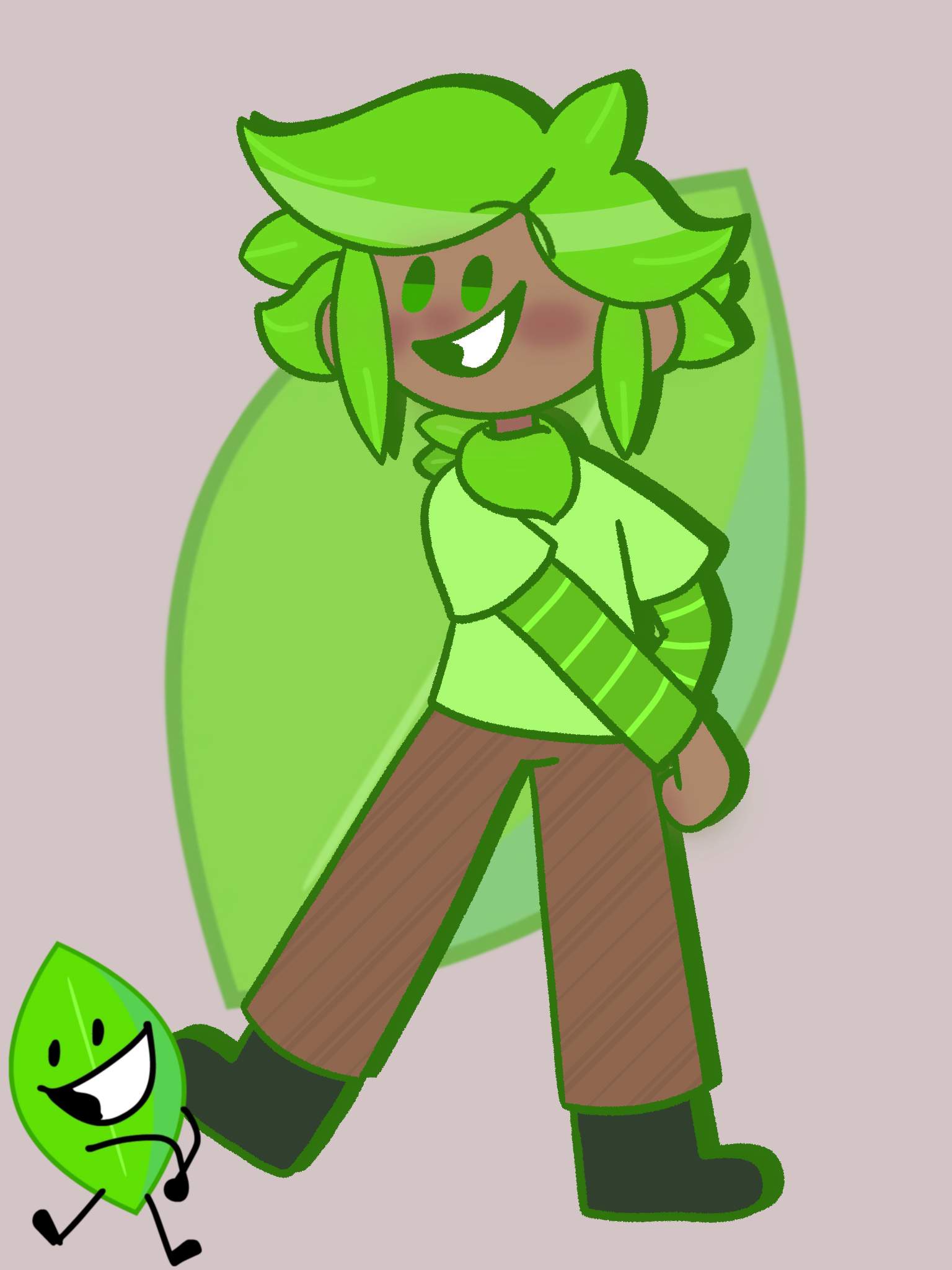 leafy gijinka :D | BFDI💖 Amino