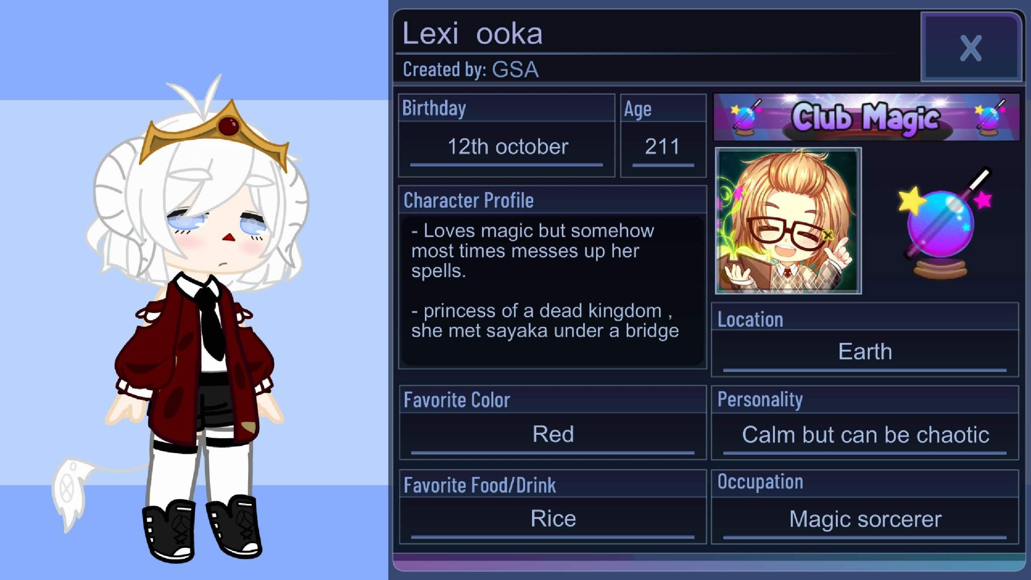 - Lexi - (Info) | Wiki | 🥀Gacha🥀 Amino