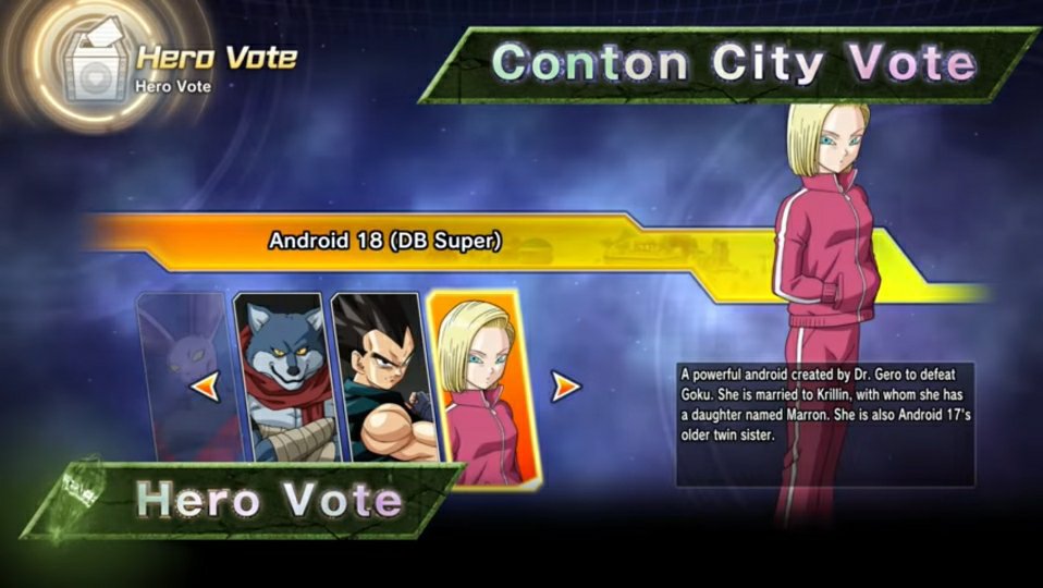 DB XV2 | Le Vote de Trunks | C-18 DBS, Tenues et Mascottes CC | Dragon ...