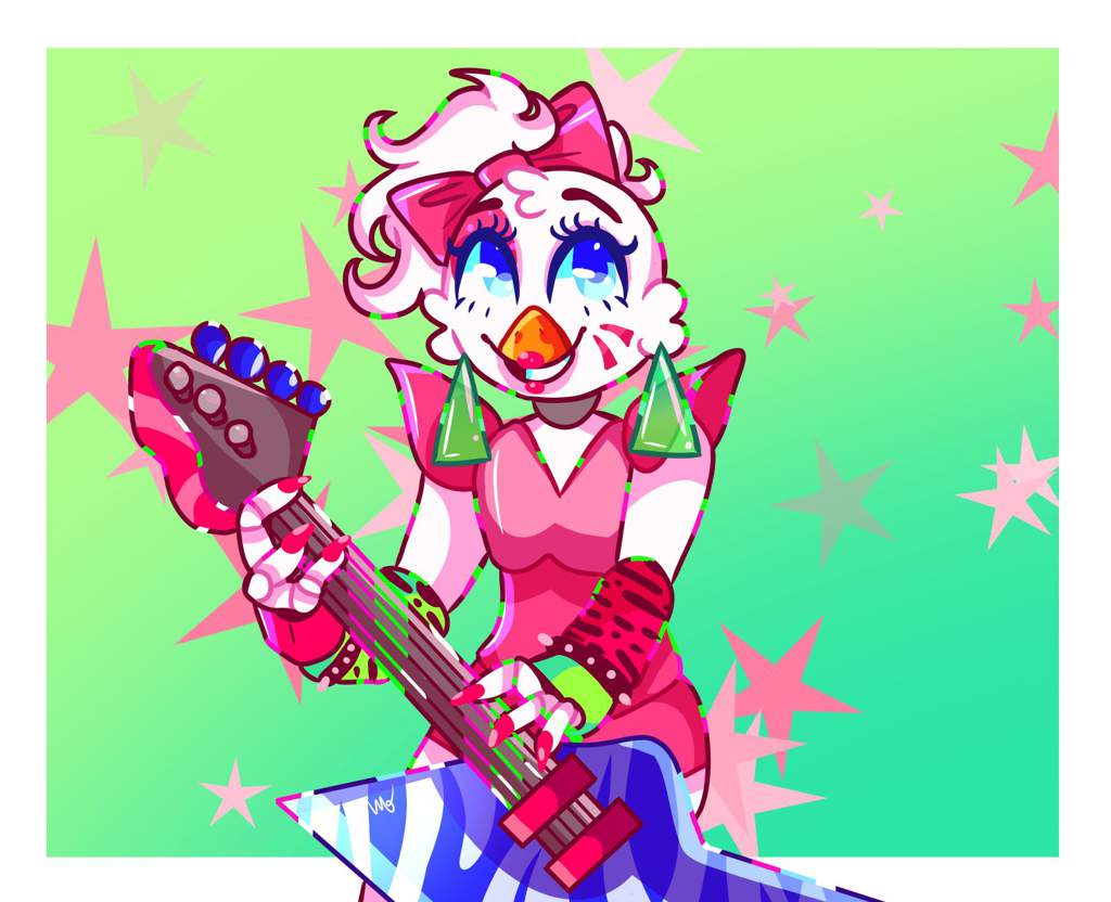 glamrock chica fan art Five Nights At Freddy's Amino