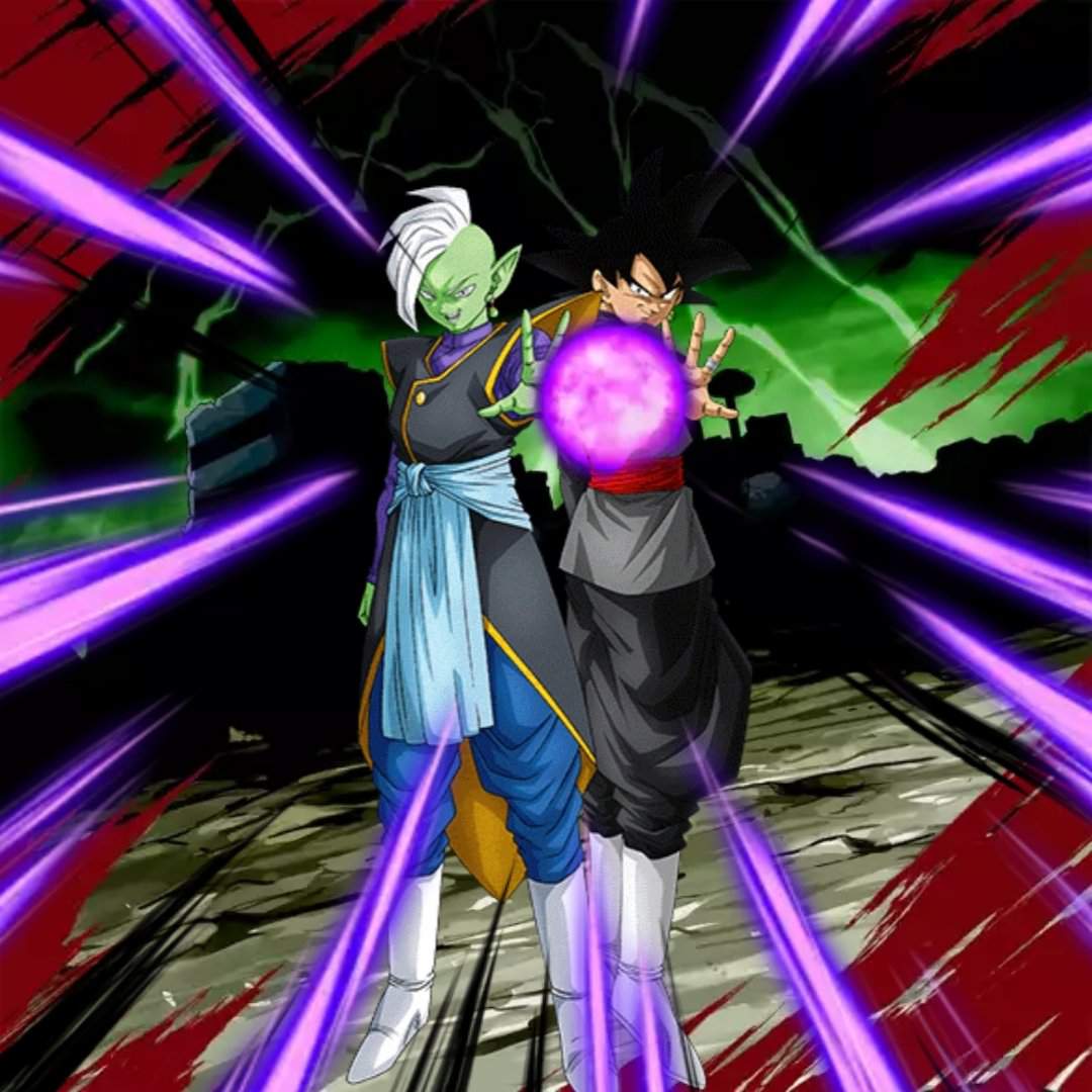 Zamasu and Goku Black ( Assist ) ( TRANSFORMING) | Dragon Ball Legends ...