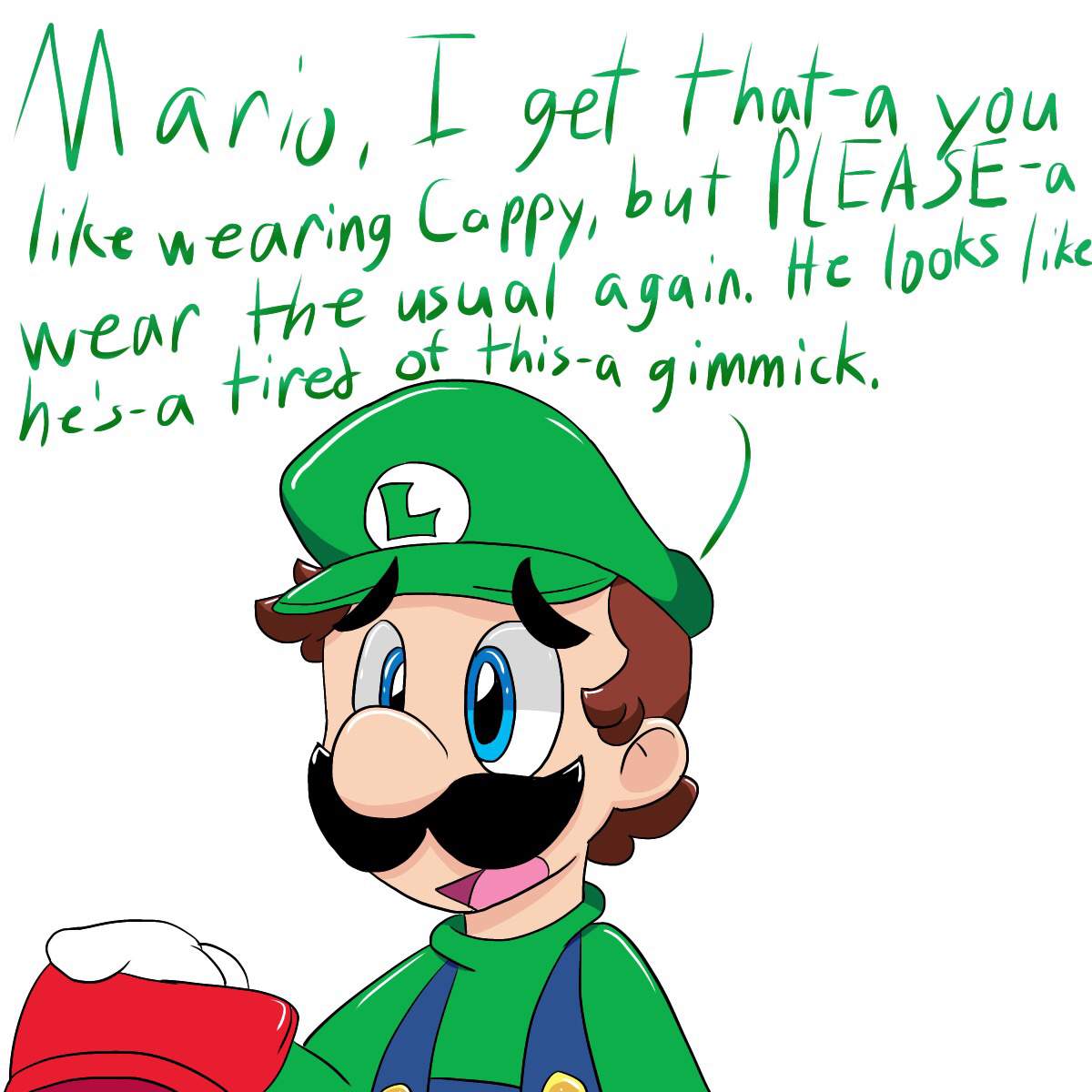 Let Me Go (A.K.A. Why I Draw Mario Without His Hat) | Mario Amino