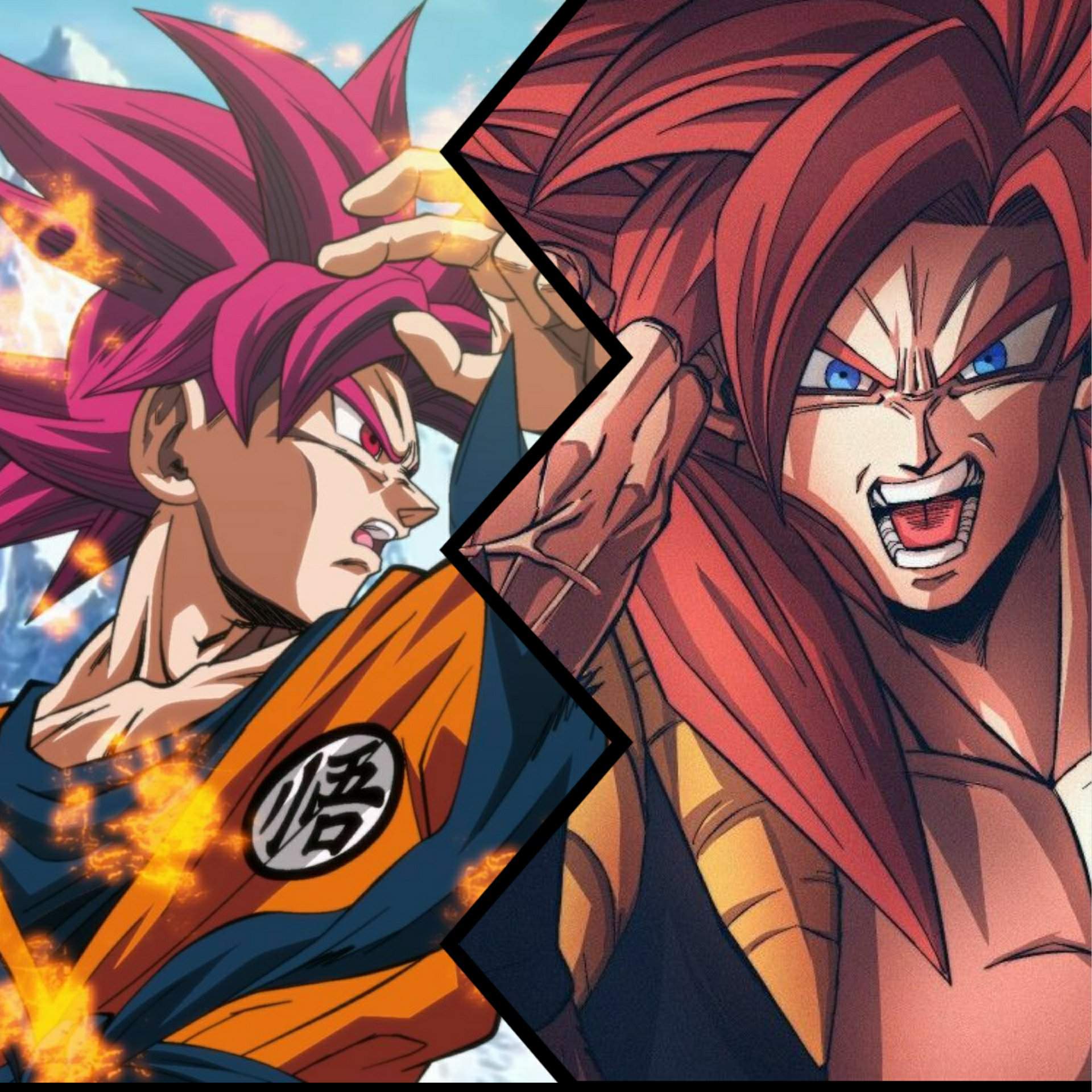 SSG Goku Vs. SS4 Gogeta | DragonBallZ Amino