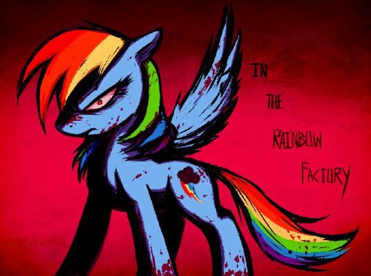 Mlp Creepypasta Rainbow Dash