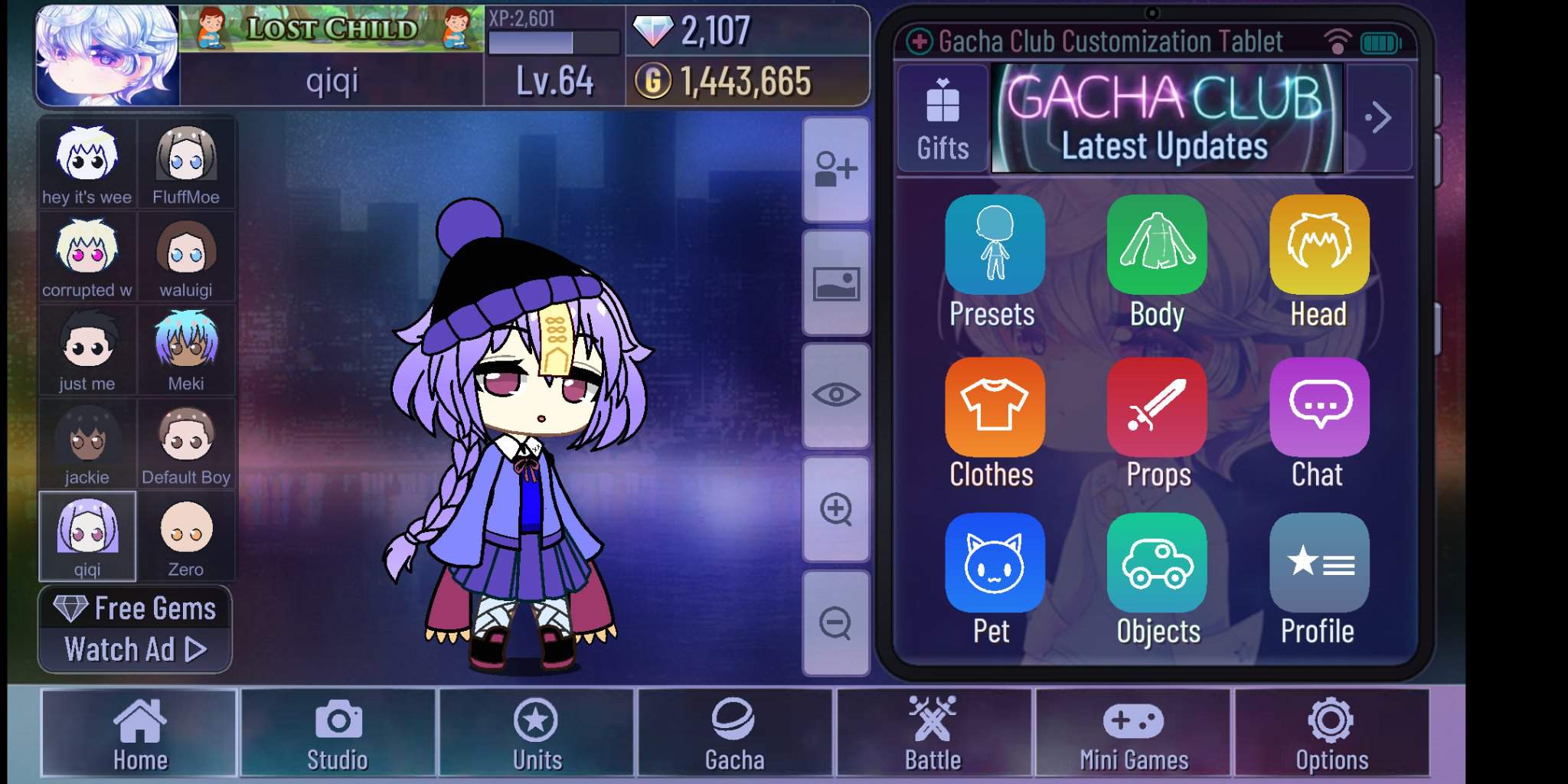 Qiqi in gacha life | Genshin Impact Amino