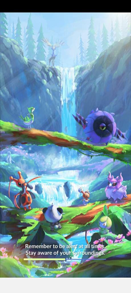New pokemon go loading screen will pokemon go bring xerneas and yveltal ...